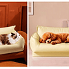Sofa Impermeable para Mascotas Beige