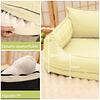 Sofa Impermeable para Mascotas Beige