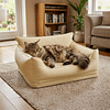 Sofa Impermeable para Mascotas Beige