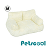 Cama Sofá Relajante Mascotas PetsCool M Beige Lavable y Ortopédica