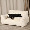 Cama Sofá Relajante Mascotas PetsCool M Beige Lavable y Ortopédica