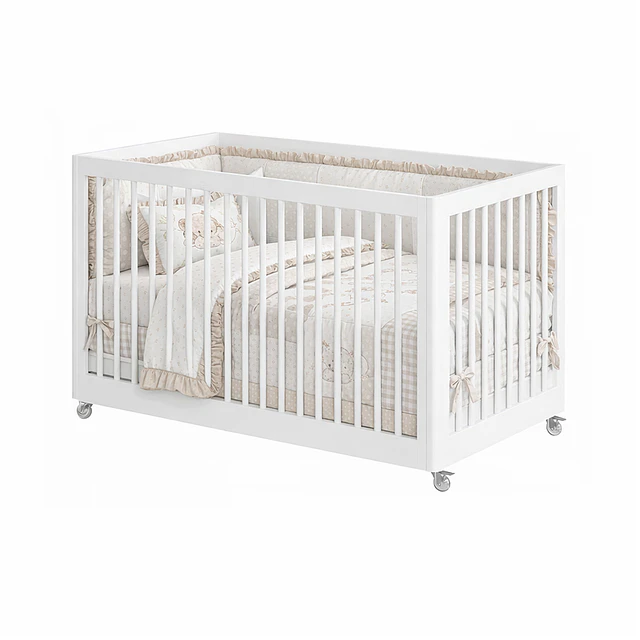Cuna Antirreflujo 3 en 1 Lion Blanca Kidscool 