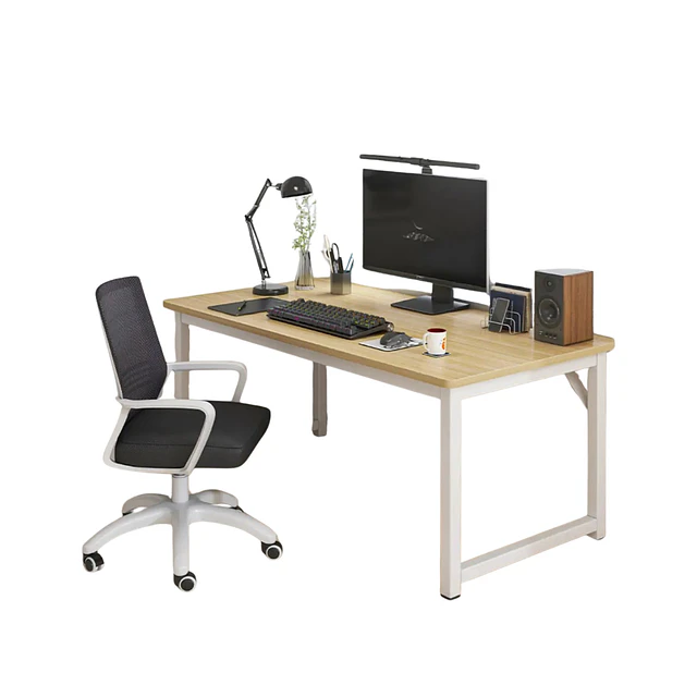 Escritorio Metal Classic Beige Blanco