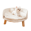 Cama Premiun Beige Para Mascotas