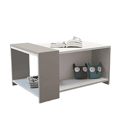 Mesa Centro Rectangular Blanca