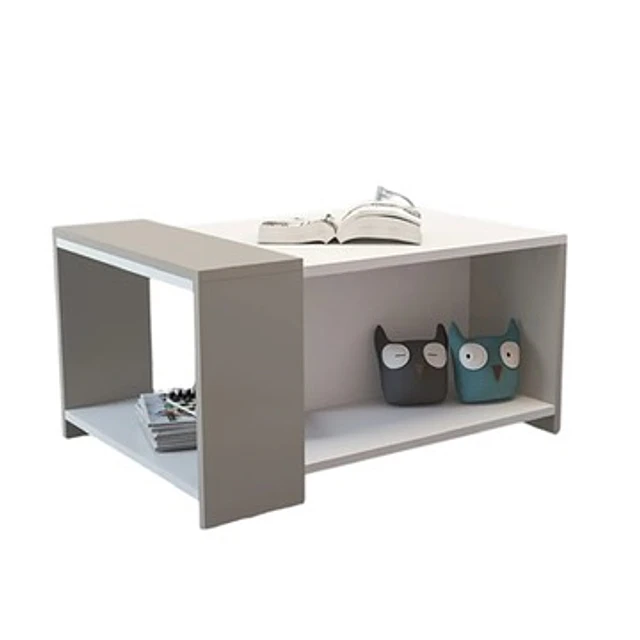 Mesa Centro Rectangular Blanca