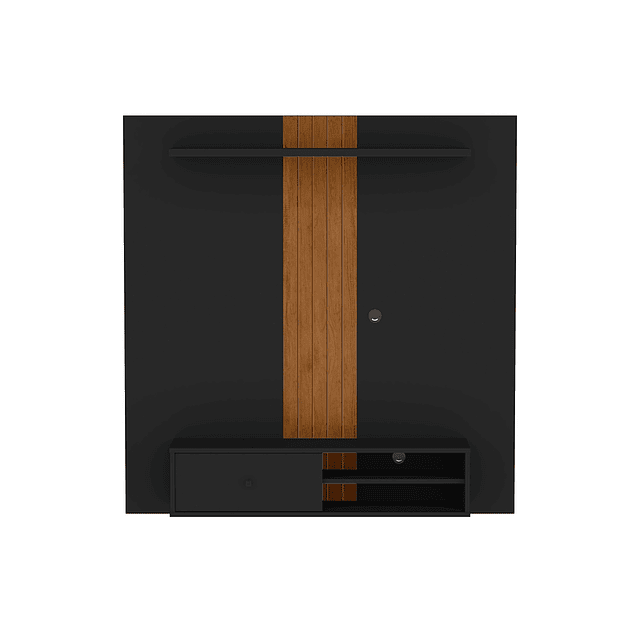 Bombita - Rack Pared Negro Be Caramelo