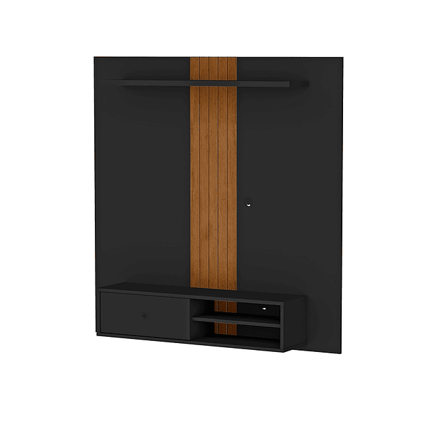 Bombita - Rack Pared Negro Be Caramelo