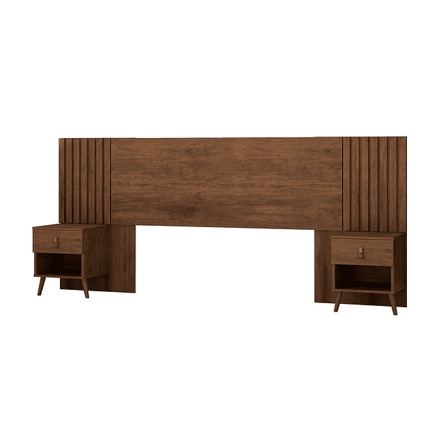 Bombita - Respaldo Box Lady Ripada Caramelo