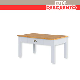 Mesa De Centro  Ludlow Blanco Miel