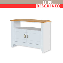 Rack Tv Ludlow Blanco Miel