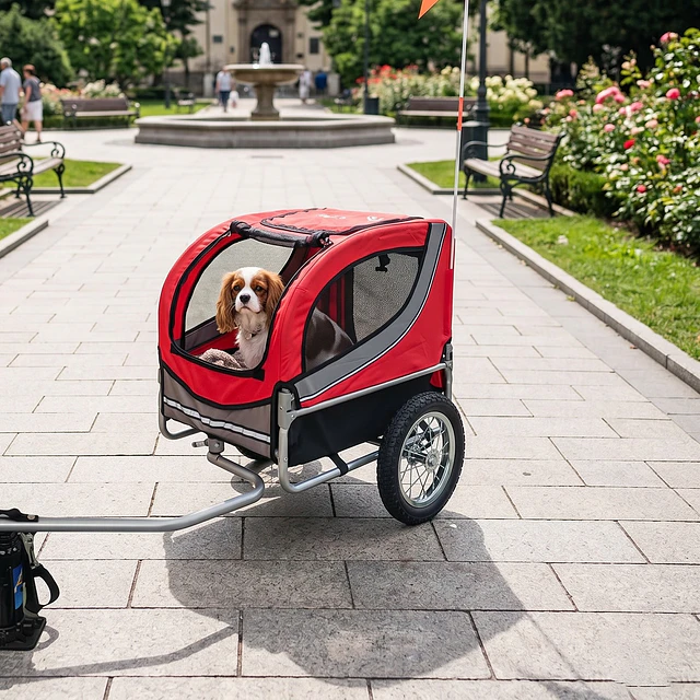 Carro Tráiler De Mascota