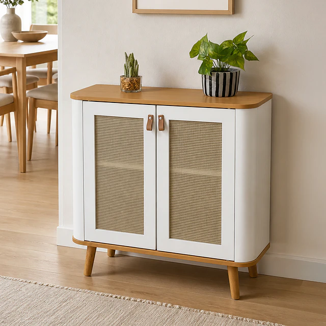 Buffet Neon Perla Caramelo