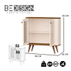 Buffet Neon Perla Caramelo