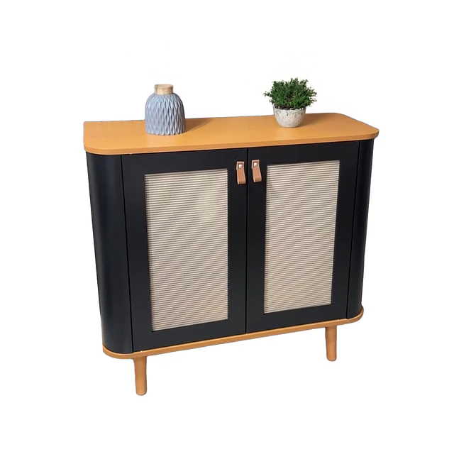 Buffet Neon Negro Caramelo