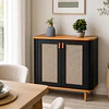 Buffet Neon Negro Caramelo