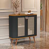 Buffet Neon Negro Caramelo