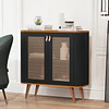 Buffet Neon Negro Caramelo