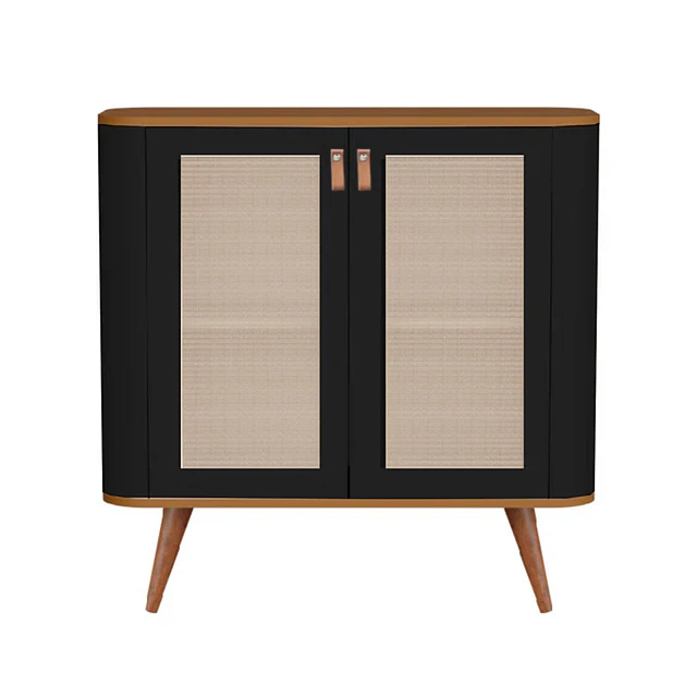Buffet Neon Negro Caramelo