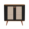 Buffet Neon Negro Caramelo