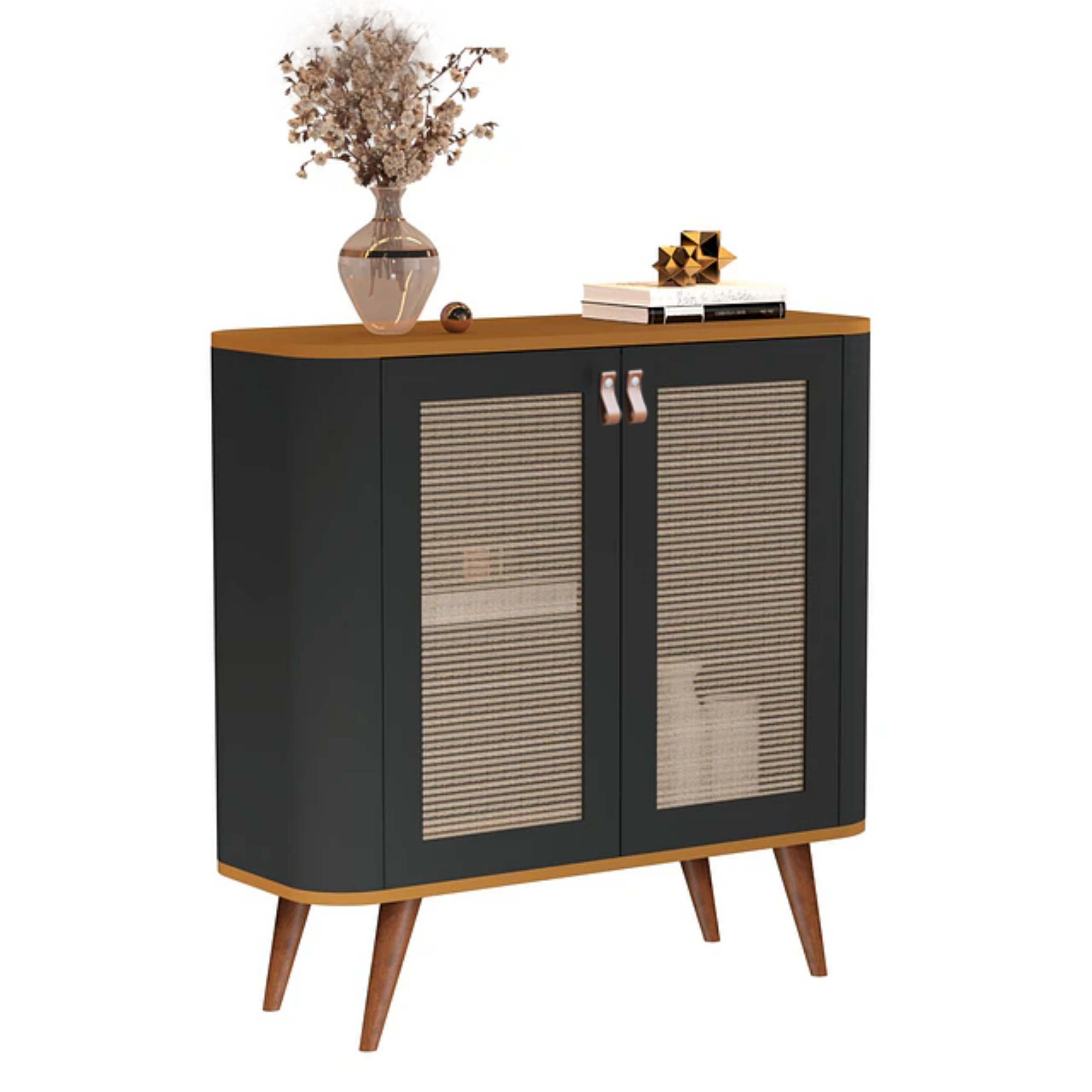 Buffet Neon Negro Caramelo