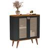 Buffet Neon Negro Caramelo