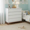 Cómoda Noah Design Blanco Base Cobre