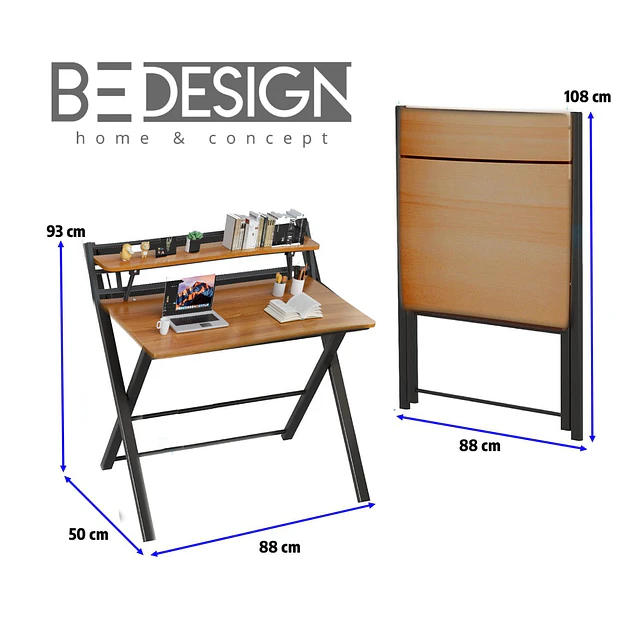 Escritorio Plegable Home Office Cafe 