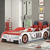 Cama Infantil Fast Car Blanca- Preventa 20 de Mayo 