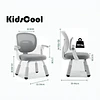 Silla Escritorio Ergonomica Infantil Gris