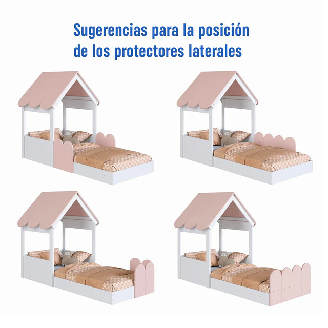 Cama Montessori Casita 1 Plaza 