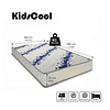 Colchón Infantil Mini Cama Espuma D23 188x88x12 cm Kidscool 