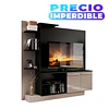 Rack Tv Verona Negro/Fume 
