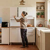 Mueble de Cocina Alacena Despensa Blanco MDP 174x120.2x37.8 cm Be Design 