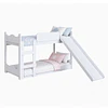 Camarote Infantil de Transición Montessori Kidscool MDP Blanco con Resbalín