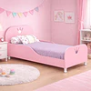 Mini Cama de Transición Infantil Princesa Kidscool MDF Rosada 