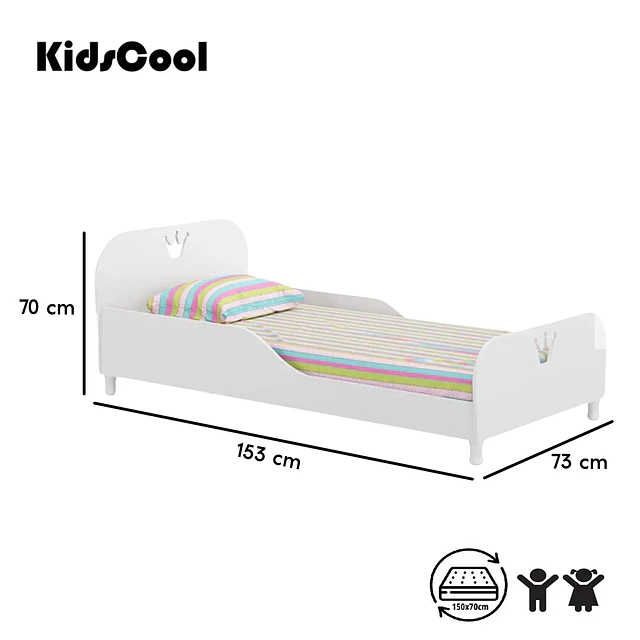 Mini Cama Transición Princesa Blanca
