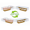 Cama Infantil 1 Plaza Montessori Memphis  Blanca 