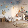 Cama Infantil 1 Plaza Montessori Memphis  Blanca 