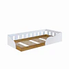 Cama Infantil 1 Plaza Montessori Memphis  Blanca 
