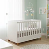Cuna Evolutiva 2 En 1 Transición Kidscool Zupi Blanco MDF