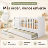 Cuna Multifuncional Evolutiva Cleo Blanca Kidscool
