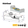 Mini Cama de Transición Infantil Príncipe Kidscool Blanco MDF  