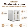 Cuna 3 Funciones Flow Blanca Eco Wood