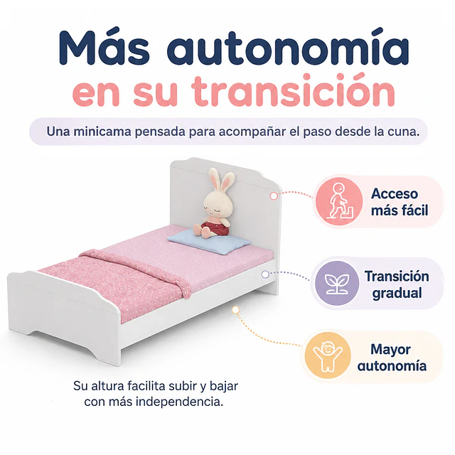  Cuna Evolutiva 3 en 1 Kidscool Mel Blanco