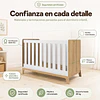 Cuna Blanca Miel 3 Funciones Affet 