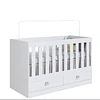 Cuna Multifunción 2 en 1 Kidscool New Amore Blanca
