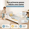 Mini Cama Transición Nube Blanca 