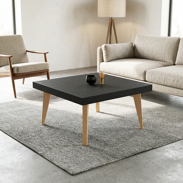 Mesa centro Nordic 600 Negro