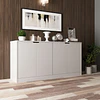Buffet 4 Puertas Compaq Blanco